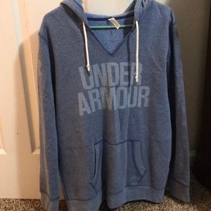 Under armour blue hoodie